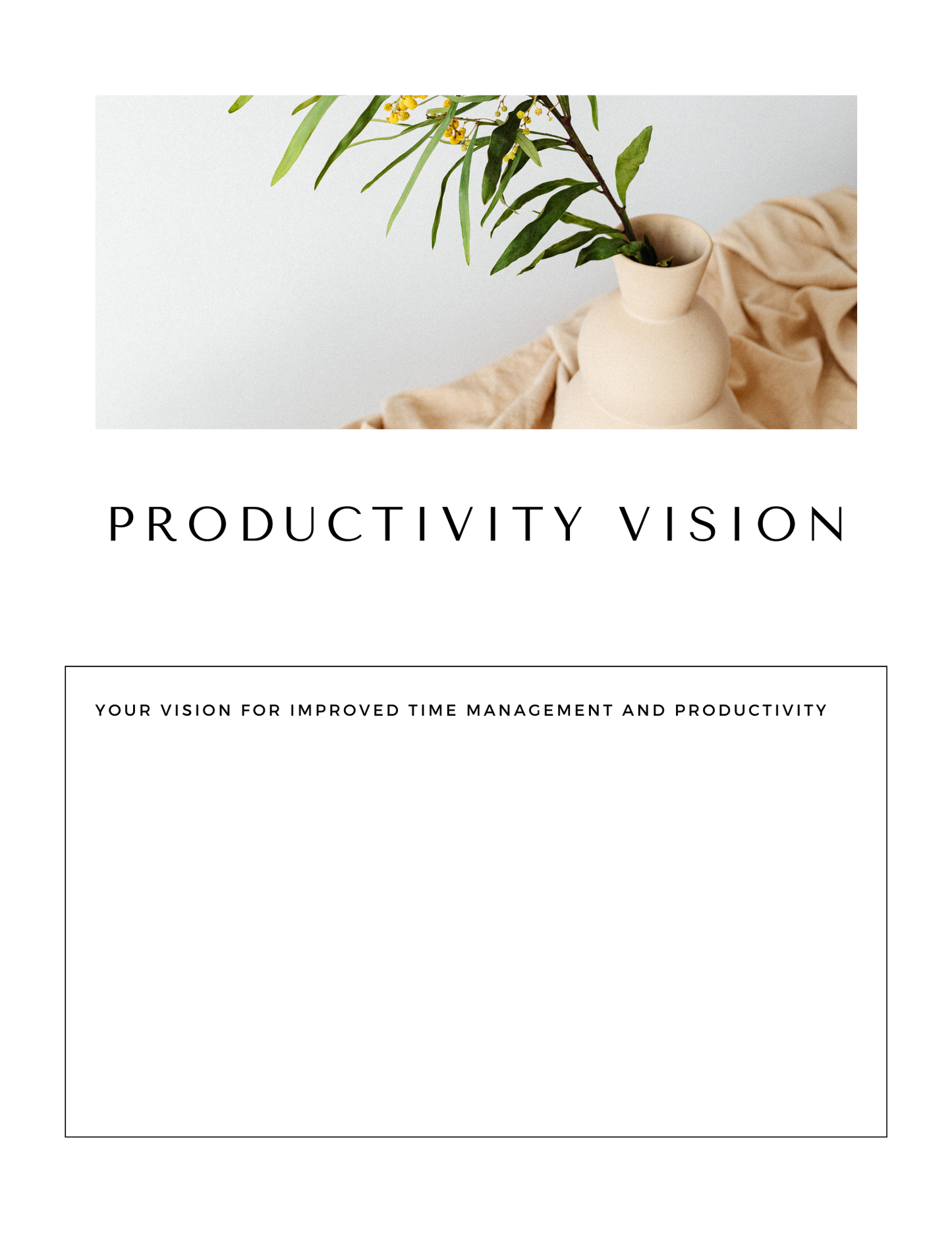 Effective Time Management Planner