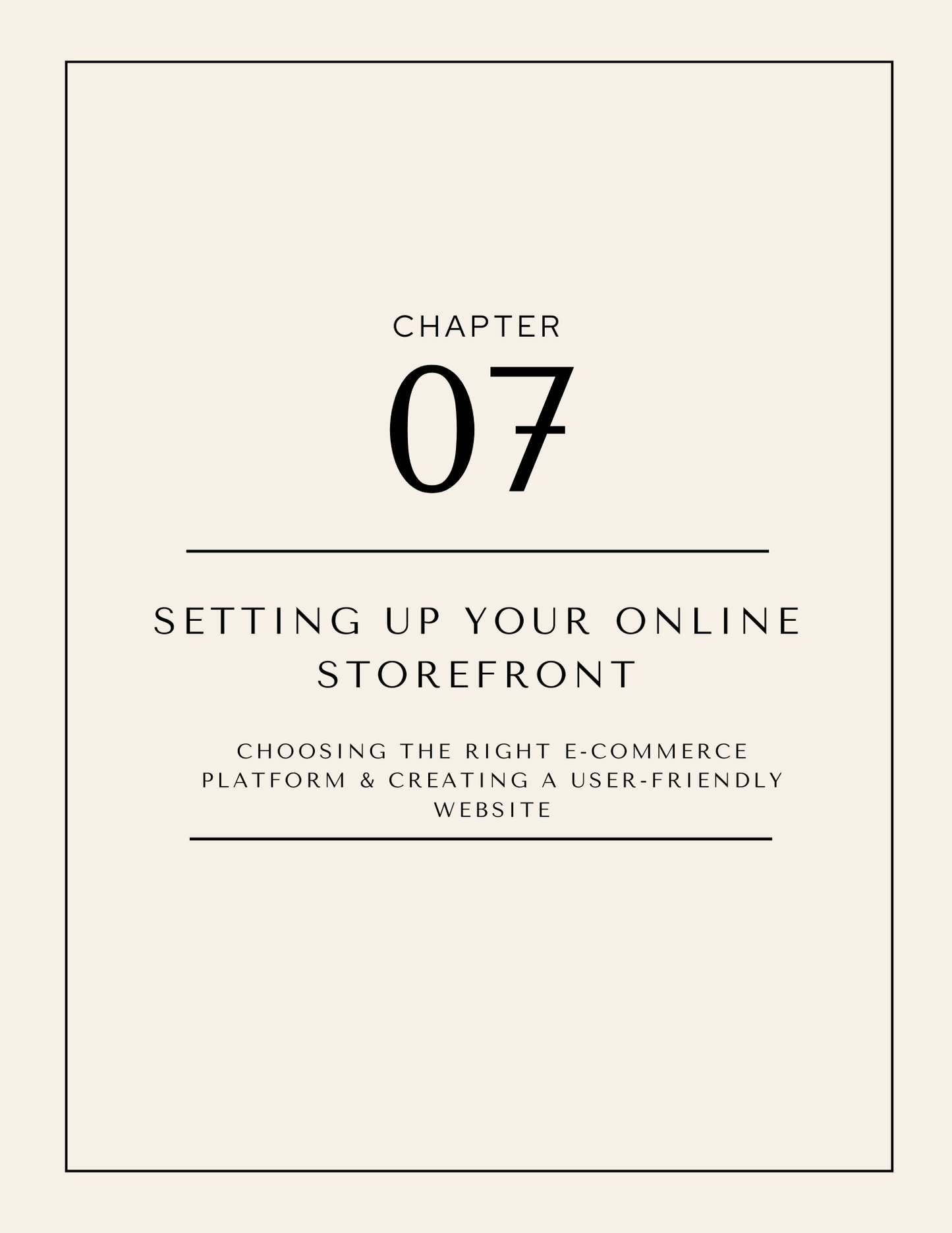 The Digital Retail Guide: Start Your E-Commerce Store