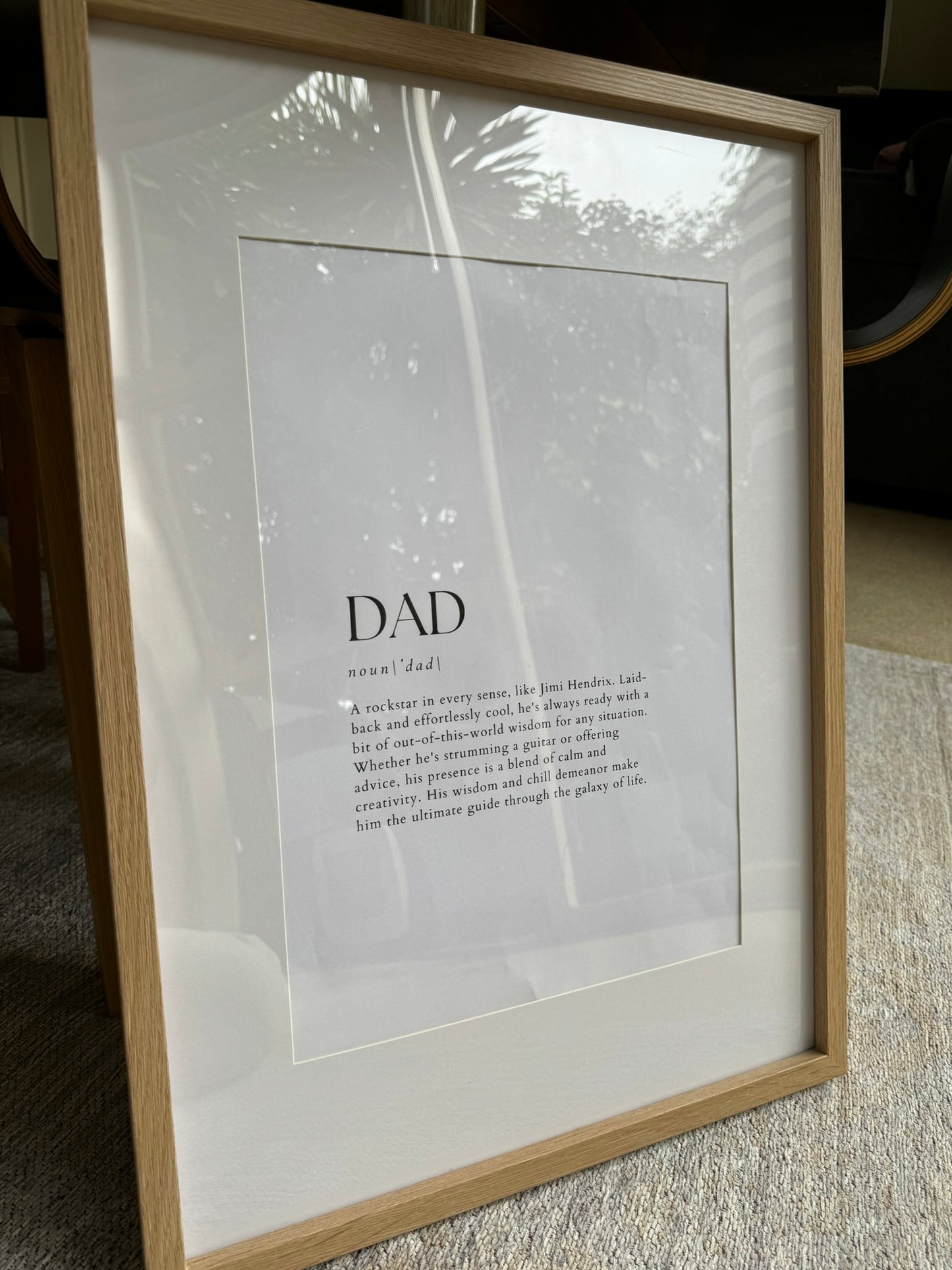 Dad Print, Customizable Art