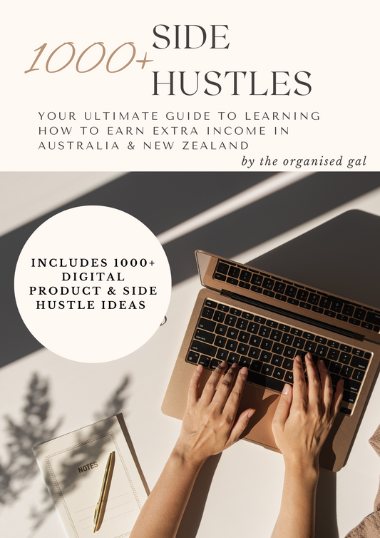 1,000+ Side Hustles: Your Ultimate Guide to Making Money Online in Australia & New Zealand